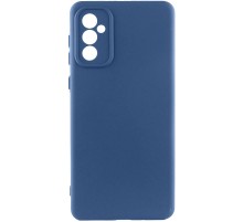 Чохол TPU GETMAN Liquid Silk Full Camera для Samsung Galaxy A35 Синій / Navy Blue