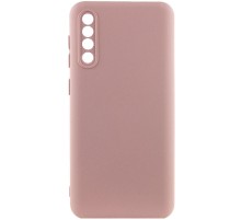 Чохол TPU GETMAN Liquid Silk Full Camera для Samsung Galaxy A50 (A505F) / A50s / A30s Рожевий / Pink Sand