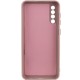 Чохол TPU GETMAN Liquid Silk Full Camera для Samsung Galaxy A50 (A505F) / A50s / A30s Рожевий / Pink Sand
