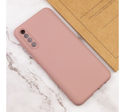 Чохол TPU GETMAN Liquid Silk Full Camera для Samsung Galaxy A50 (A505F) / A50s / A30s Рожевий / Pink Sand Чохол TPU GETMAN Liquid Silk Full Camera для Samsung Galaxy A50 (A505F) / A50s / A30s Рожевий / Pink Sand