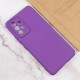 Чохол TPU GETMAN Liquid Silk Full Camera для Samsung Galaxy A52 4G / A52 5G / A52s Фіолетовий / Purple