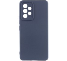 Чохол TPU GETMAN Liquid Silk Full Camera для Samsung Galaxy A52 4G / A52 5G / A52s Синій / Midnight Blue