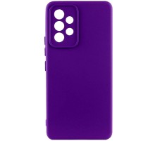 Чохол TPU GETMAN Liquid Silk Full Camera для Samsung Galaxy A52 4G / A52 5G / A52s Фіолетовий / Ultra Violet