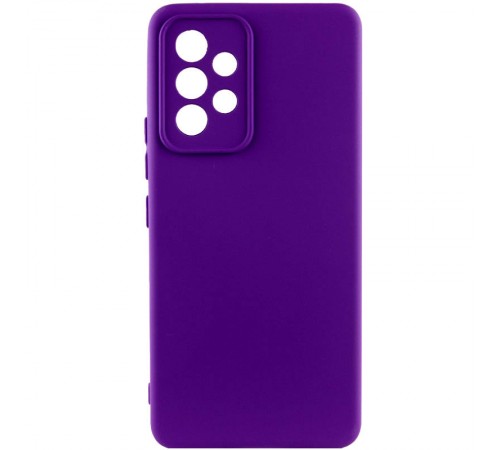 Чохол TPU GETMAN Liquid Silk Full Camera для Samsung Galaxy A53 5G Фіолетовий / Ultra Violet Чохол TPU GETMAN Liquid Silk Full Camera для Samsung Galaxy A53 5G Фіолетовий / Ultra Violet