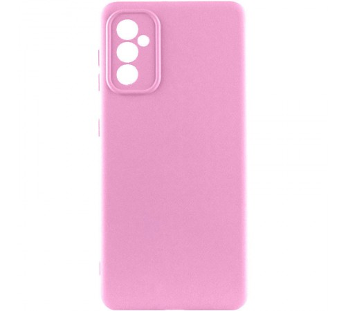 Чохол TPU GETMAN Liquid Silk Full Camera для Samsung Galaxy A55 Рожевий / Pink Чохол TPU GETMAN Liquid Silk Full Camera для Samsung Galaxy A55 Рожевий / Pink