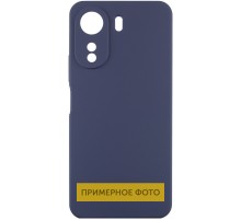 Чохол TPU GETMAN Liquid Silk Full Camera для Xiaomi Redmi 13C / Poco C65 Синій / Midnight Blue