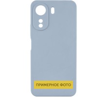 Чохол TPU GETMAN Liquid Silk Full Camera для Xiaomi Redmi 13C / Poco C65 Блакитний / Lilac Blue