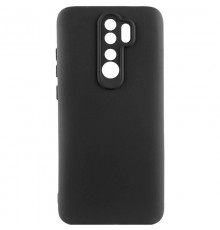 Чохол TPU GETMAN Liquid Silk Full Camera для Xiaomi Redmi 9 Чорний / Black