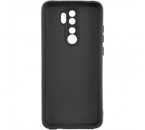 Чохол TPU GETMAN Liquid Silk Full Camera для Xiaomi Redmi 9 Чорний / Black Чохол TPU GETMAN Liquid Silk Full Camera для Xiaomi Redmi 9 Чорний / Black