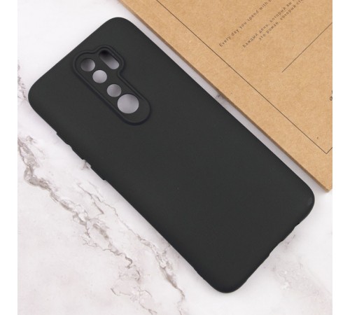 Чохол TPU GETMAN Liquid Silk Full Camera для Xiaomi Redmi 9 Чорний / Black Чохол TPU GETMAN Liquid Silk Full Camera для Xiaomi Redmi 9 Чорний / Black
