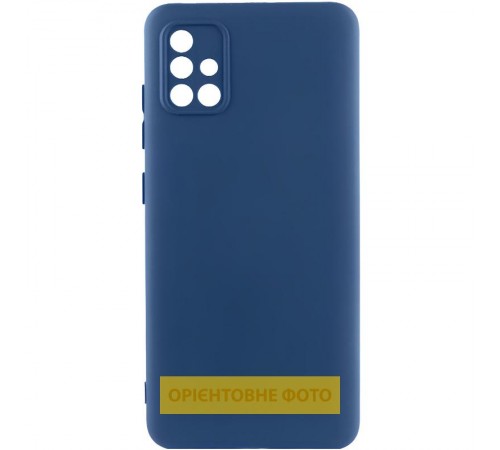 Чохол TPU GETMAN Liquid Silk Full Camera для Xiaomi Redmi 9 Синій / Deep navy Чохол TPU GETMAN Liquid Silk Full Camera для Xiaomi Redmi 9 Синій / Deep navy