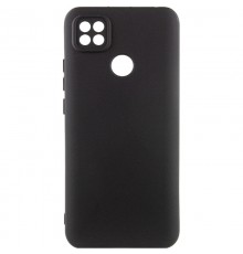 Чохол TPU GETMAN Liquid Silk Full Camera для Xiaomi Redmi 9C Чорний / Black