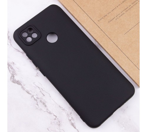 Чохол TPU GETMAN Liquid Silk Full Camera для Xiaomi Redmi 9C Чорний / Black Чохол TPU GETMAN Liquid Silk Full Camera для Xiaomi Redmi 9C Чорний / Black