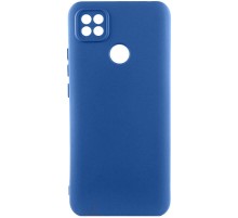 Чохол TPU GETMAN Liquid Silk Full Camera для Xiaomi Redmi 9C Синій / Navy Blue