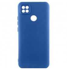 Чохол TPU GETMAN Liquid Silk Full Camera для Xiaomi Redmi 9C Синій / Navy Blue