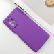 Чохол TPU GETMAN Liquid Silk Full Camera для Xiaomi Redmi Note 10 Pro / 10 Pro Max Фіолетовий / Purple