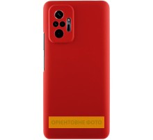 Чохол TPU GETMAN Liquid Silk Full Camera для Xiaomi Redmi Note 8 Pro Червоний / Dark Red