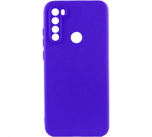 Чохол TPU GETMAN Liquid Silk Full Camera для Xiaomi Redmi Note 8T Синій / Iris Чохол TPU GETMAN Liquid Silk Full Camera для Xiaomi Redmi Note 8T Синій / Iris