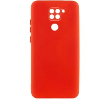 Чохол TPU GETMAN Liquid Silk Full Camera для Xiaomi Redmi Note 9 / Redmi 10X Червоний / Red