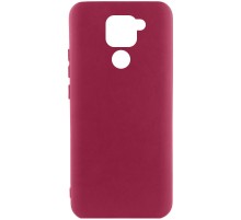 Чохол Silicone Cover Lakshmi (AA) для Xiaomi Redmi Note 9 / Redmi 10X Бордовий / Marsala