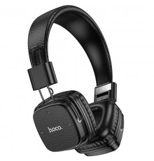 Накладні бездротові навушники Hoco W56 Earl Black