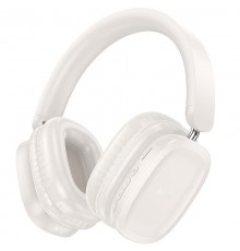 Накладні бездротові навушники Hoco W51 Delightful Milky White