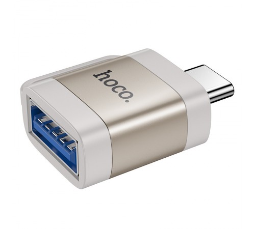 Перехідник Hoco UA31C OTG Type-C male to USB female Gray Перехідник Hoco UA31C OTG Type-C male to USB female Gray