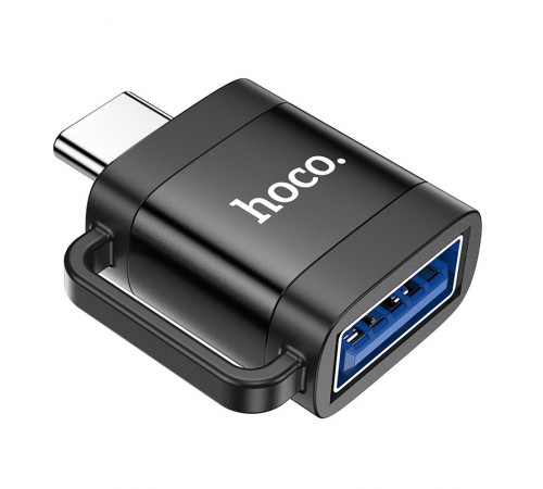 Перехідник Hoco UA31C OTG Type-C male to USB female Black Перехідник Hoco UA31C OTG Type-C male to USB female Black