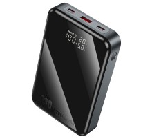 Портативний ЗП Power Bank Hoco Q30A Fast charge 130W 20000 mAh Metal gray