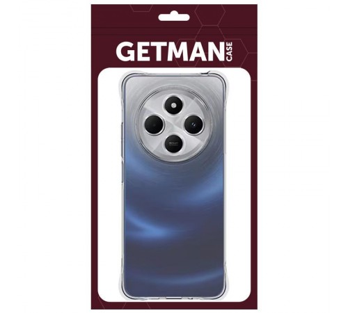 TPU чохол GETMAN Ease logo посилені кути Full Camera для Xiaomi Redmi 14C / Poco C75 Безбарвний (прозорий) TPU чохол GETMAN Ease logo посилені кути Full Camera для Xiaomi Redmi 14C / Poco C75 Безбарвний (прозорий)