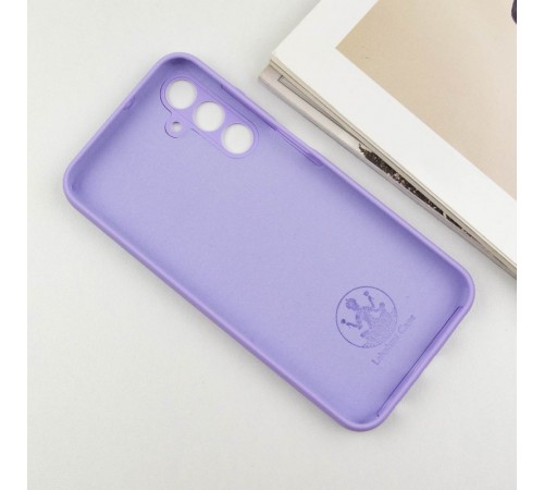 Чохол Silicone Cover Lakshmi Full Camera (AA) для Samsung Galaxy A05s Бузковий / Dasheen