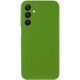 Чохол Silicone Cover Lakshmi Full Camera (AA) для Samsung Galaxy A05s Зелений / Dark green