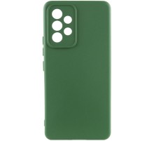 Чохол Silicone Cover Lakshmi Full Camera (AA) для Samsung Galaxy A32 4G Зелений / Dark green