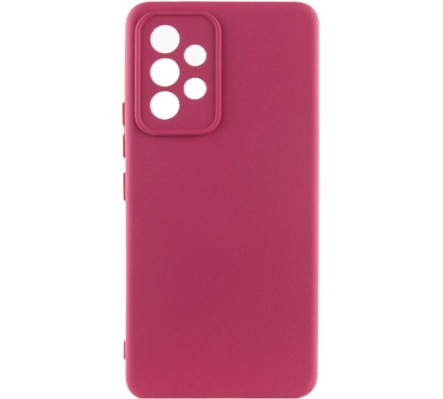 Чохол Silicone Cover Lakshmi Full Camera (AA) для Samsung Galaxy A33 5G Бордовий / Marsala Чохол Silicone Cover Lakshmi Full Camera (AA) для Samsung Galaxy A33 5G Бордовий / Marsala