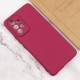 Чохол Silicone Cover Lakshmi Full Camera (AA) для Samsung Galaxy A33 5G Бордовий / Marsala