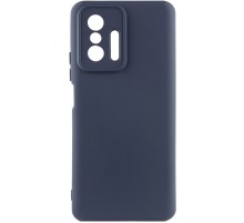 Чохол Silicone Cover Lakshmi Full Camera (AA) для Xiaomi 11T / 11T Pro Синій / Midnight Blue