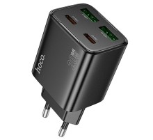 МЗП Hoco N55 Fundador PD20W four-port (2USB-A/2C) Black