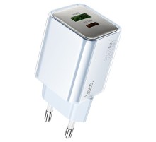 МЗП Hoco N46 Glorious PD20W+QC3.0 (1USB-A/1C) Blue