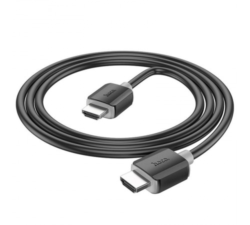 Дата кабель Hoco US08 HDTV 2.0 male to male 4K HD (2m) Black