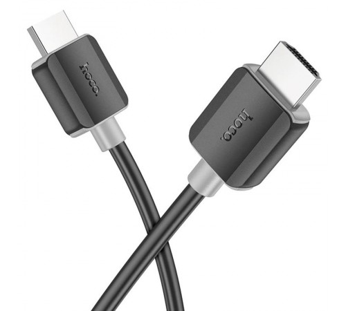 Дата кабель Hoco US08 HDTV 2.0 male to male 4K HD (2m) Black