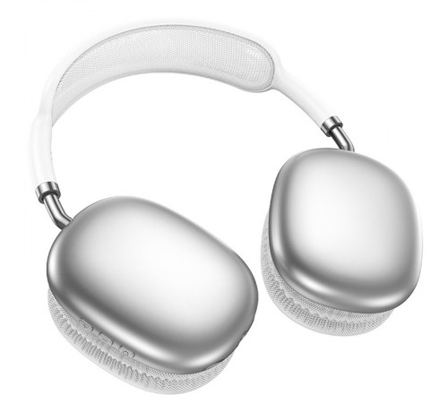 Накладні бездротові навушники BOROFONE BO22 Plus Elegant Silver Накладні бездротові навушники BOROFONE BO22 Plus Elegant Silver
