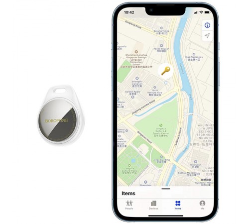 Трекер BOROFONE BC100 Ingenioso intelligent positioning anti-lost White Трекер BOROFONE BC100 Ingenioso intelligent positioning anti-lost White