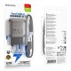 МЗП Borofone BAS51A Absolute 12W (2USB-A) + кабель USB to Type-C Black