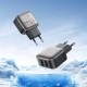 МЗП Borofone BAS51A Absolute 12W (2USB-A) + кабель USB to Type-C Black