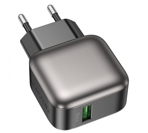 МЗП Borofone BAS52A Absolute QC3.0 18W (1USB-A) Black МЗП Borofone BAS52A Absolute QC3.0 18W (1USB-A) Black