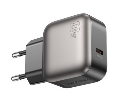 МЗП Borofone BAS53A Absolute PD20W (1USB-C) + кабель Type-C to Type-C Black МЗП Borofone BAS53A Absolute PD20W (1USB-C) + кабель Type-C to Type-C Black