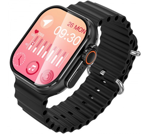 Смарт-годинник Hoco Smart Watch Y23 Ultra Smart sports watch (call version) Black Смарт-годинник Hoco Smart Watch Y23 Ultra Smart sports watch (call version) Black