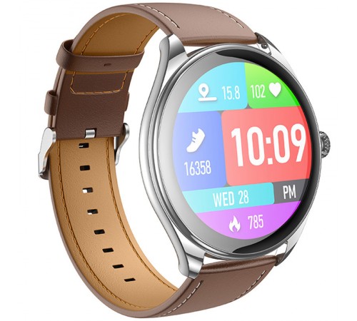 Смарт-годинник Hoco Smart Watch Y22 Amoled Smart sports watch (call version) Silver Смарт-годинник Hoco Smart Watch Y22 Amoled Smart sports watch (call version) Silver