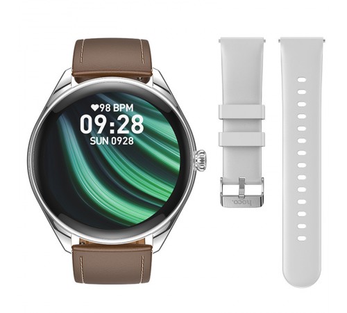 Смарт-годинник Hoco Smart Watch Y22 Amoled Smart sports watch (call version) Silver Смарт-годинник Hoco Smart Watch Y22 Amoled Smart sports watch (call version) Silver