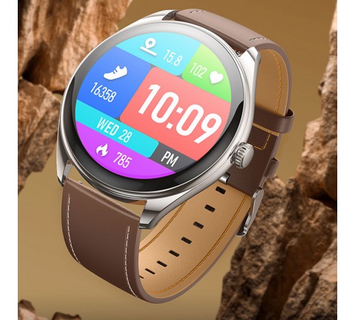 Смарт-годинник Hoco Smart Watch Y22 Amoled Smart sports watch (call version) Silver Смарт-годинник Hoco Smart Watch Y22 Amoled Smart sports watch (call version) Silver